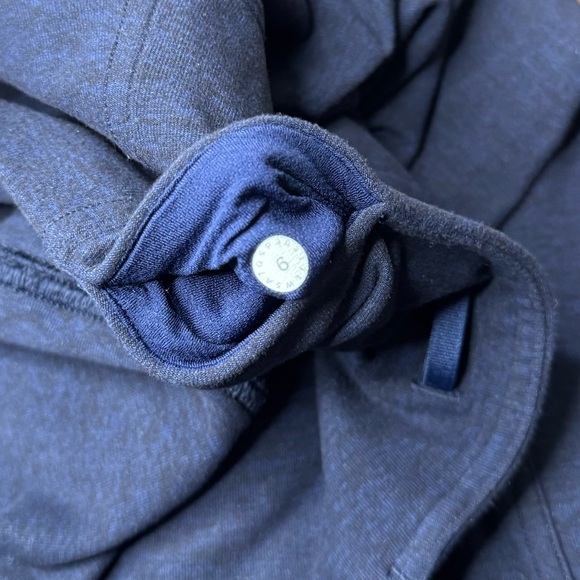 Lululemon Rush Hour Tight Legging Size 6 Heathered Hero Blue Black - Picture 10 of 10